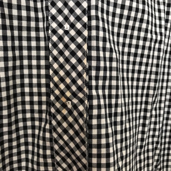 DKNY 100% Cotton shirt  dress with check print - Picture 7 of 7